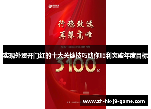 实现外贸开门红的十大关键技巧助你顺利突破年度目标 实现外贸开门红的十大关键技巧助你顺利突破年度目标